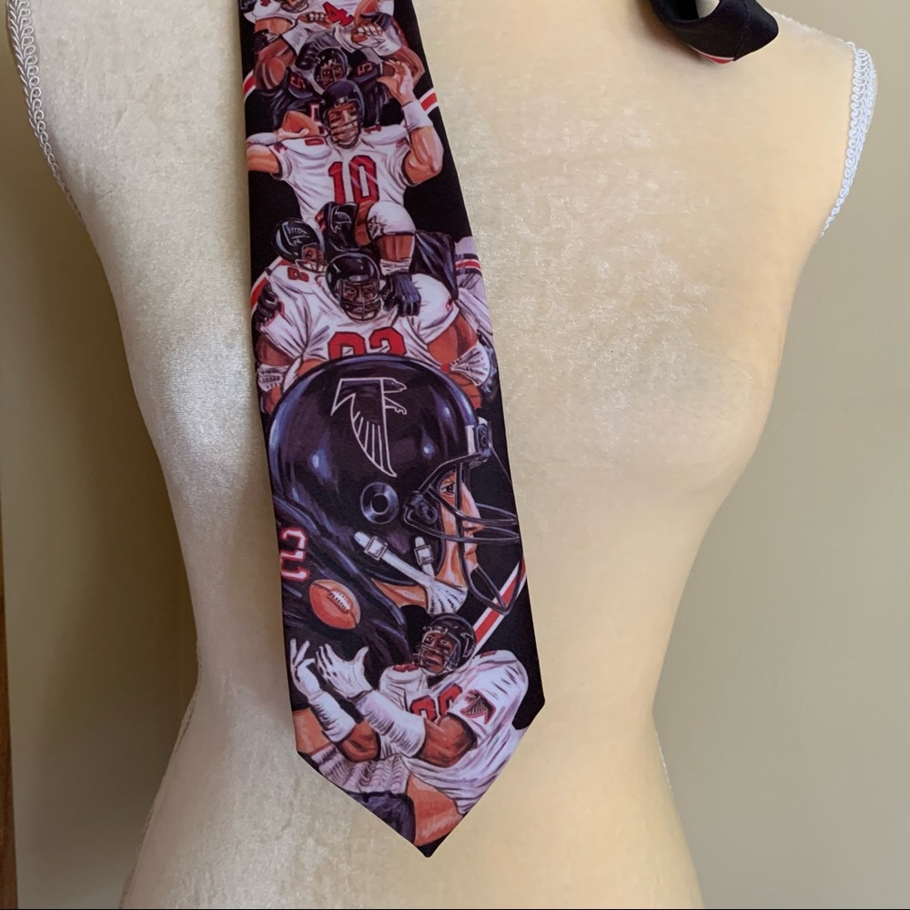 Atlanta Falcons NFL Neck Tie Ralph Marlin Football